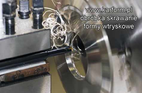 skrawaniem obróbka metalu