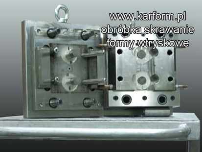 skrawaniem obrobka metalu