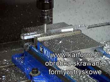 skrawanie obrobka metalu